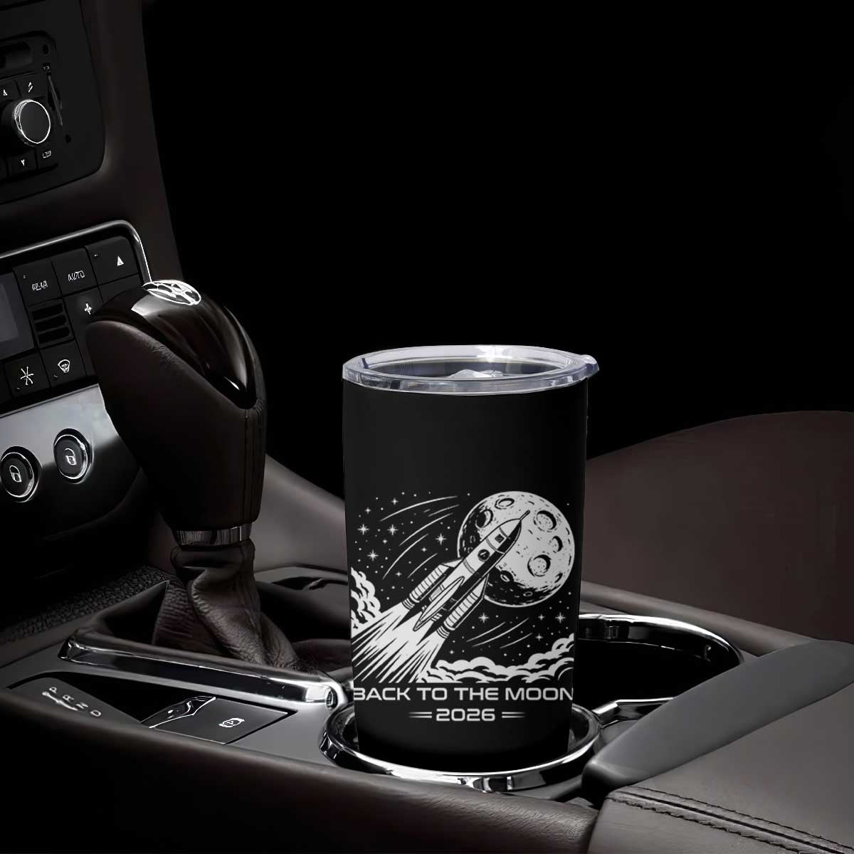 Back To The Moon Tumbler Cup Space Exploration Moon Journey 2026 TS12 Print Your Wear