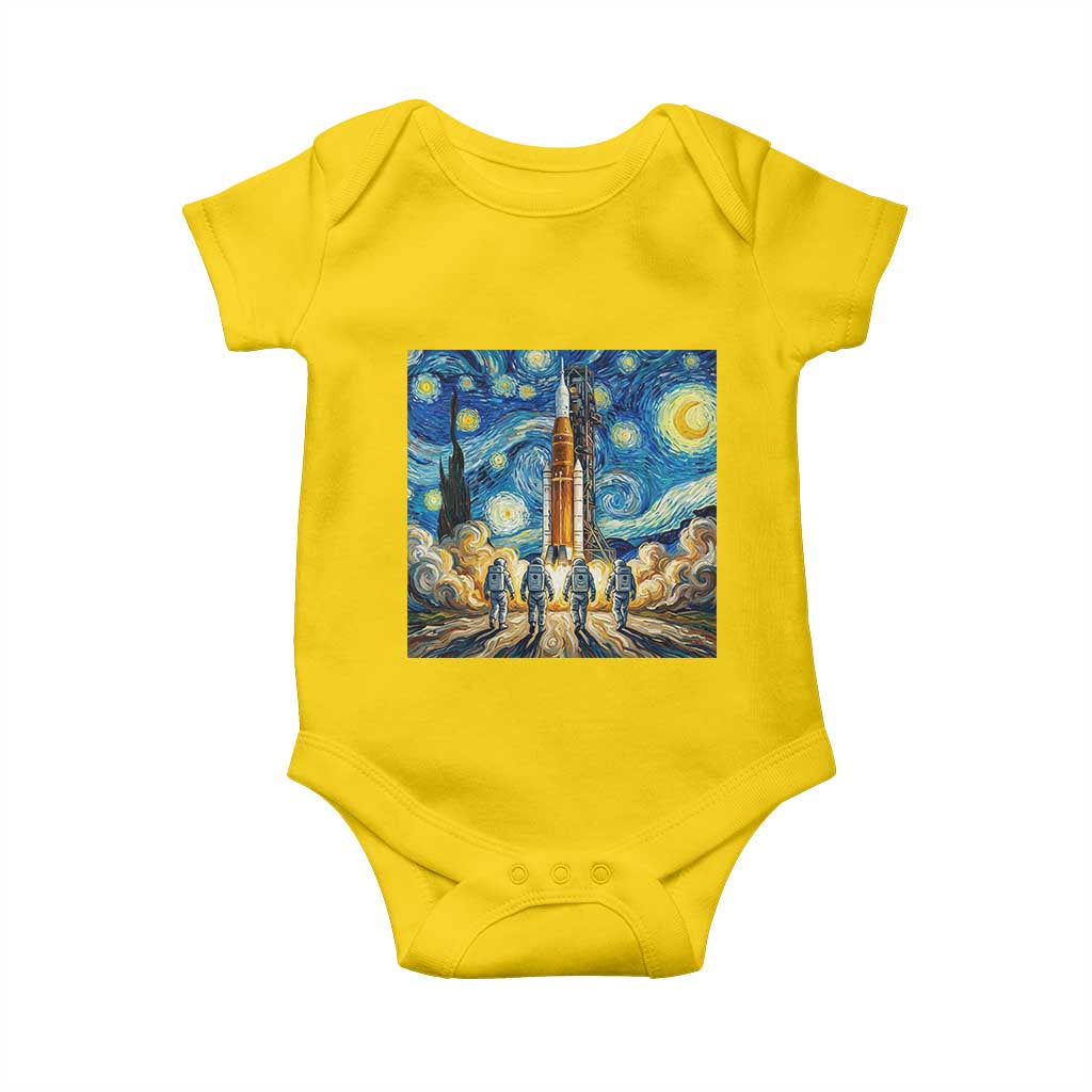 Lunar Mission Astronaut Starry Night Baby Onesie Space Lover Gift TS12 Daisy Print Your Wear