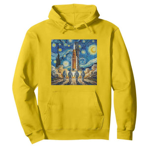 Lunar Mission Astronaut Starry Night Hoodie Space Lover Gift TS12 Daisy Print Your Wear