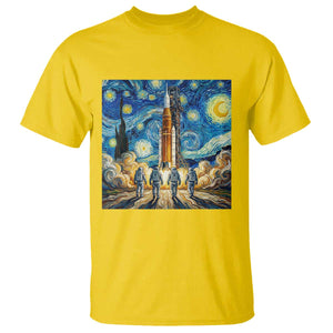 Lunar Mission Astronaut Starry Night T Shirt Space Lover Gift TS12 Daisy Print Your Wear
