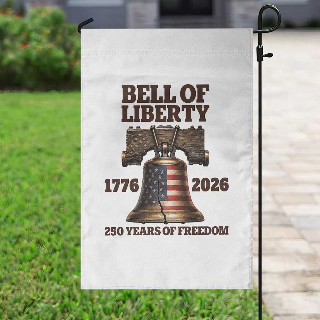 Liberty Bell 250th Anniversary Garden Flag American Pride Gift