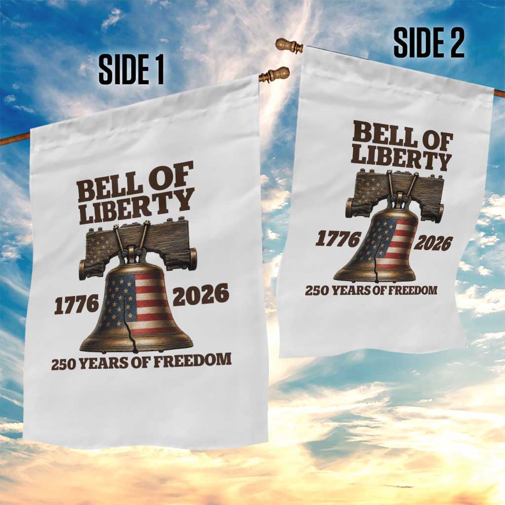 Liberty Bell 250th Anniversary Garden Flag American Pride Gift