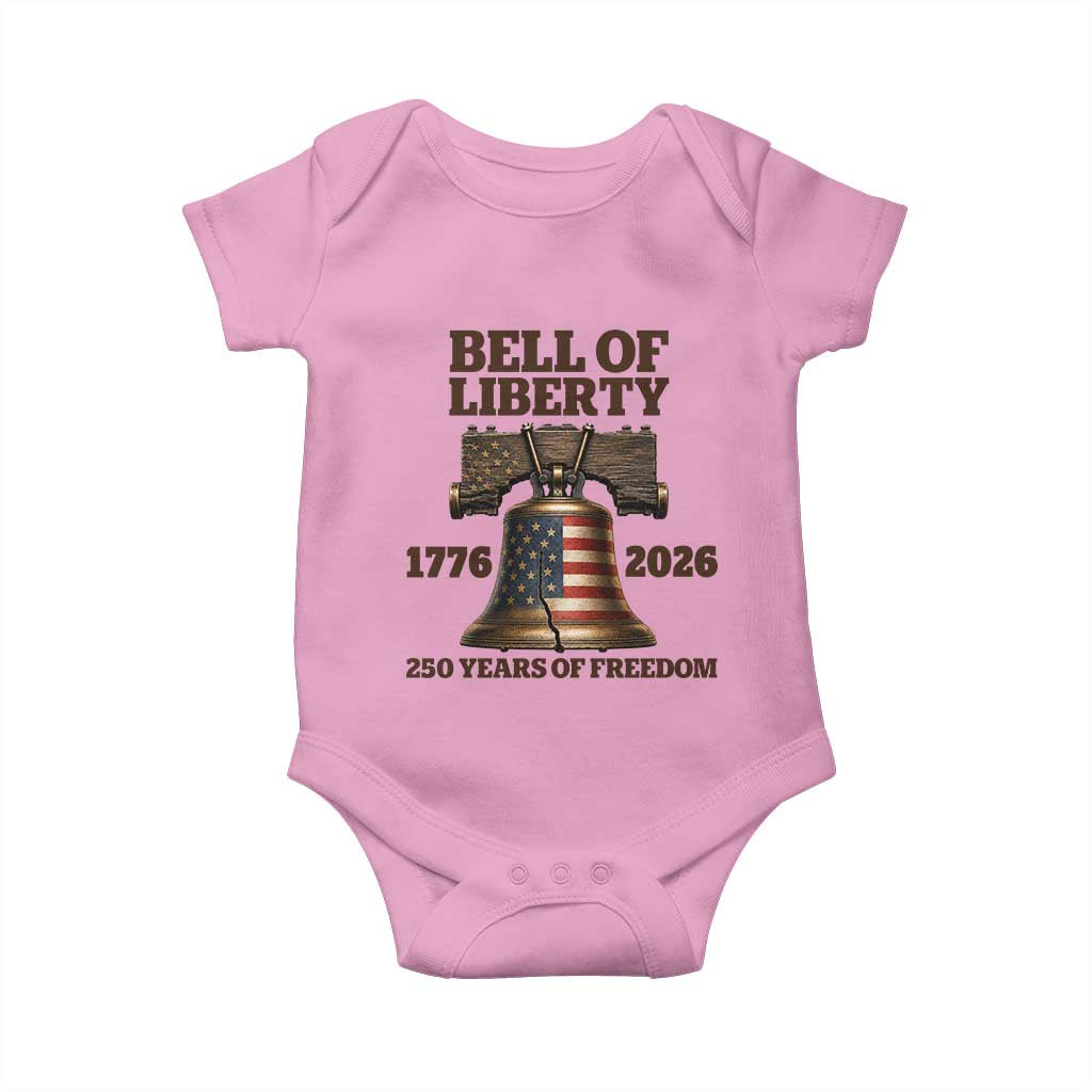 Liberty Bell 250th Anniversary Baby Onesie American Pride Gift