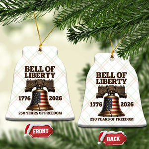 Liberty Bell 250th Anniversary Ceramic Ornament American Pride Gift TS12 Print Your Wear