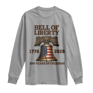 Liberty Bell 250th Anniversary Long Sleeve Shirt American Pride Gift