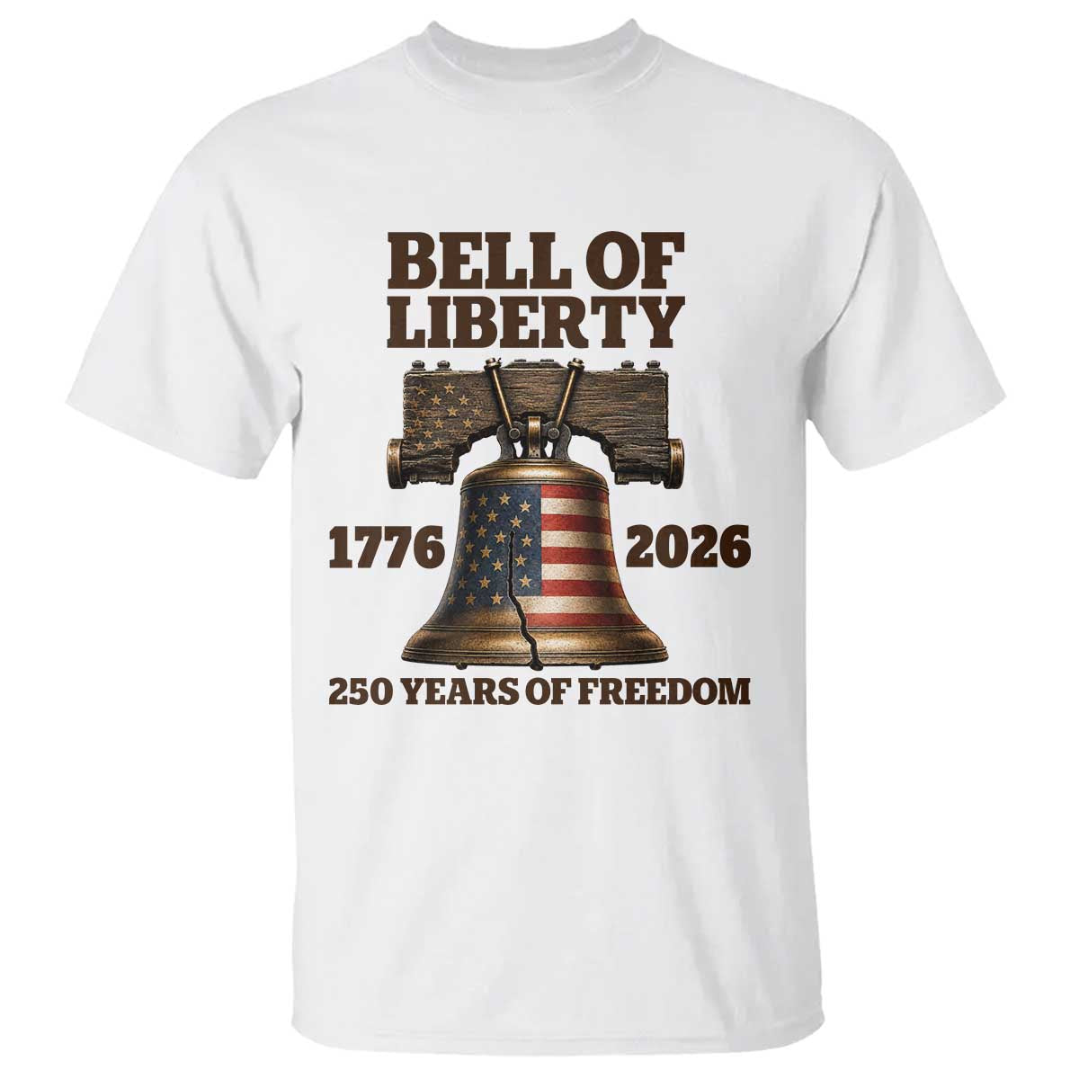 Liberty Bell 250th Anniversary T Shirt American Pride Gift