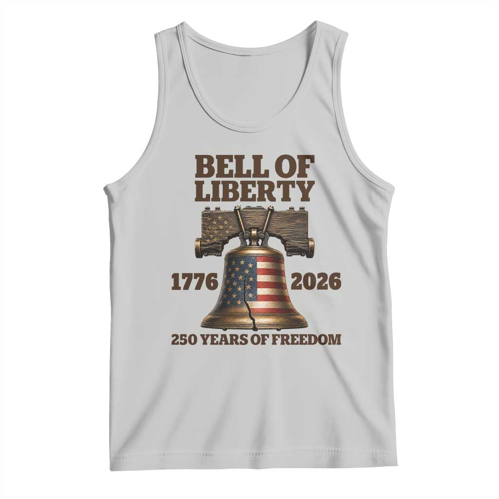 Liberty Bell 250th Anniversary Tank Top American Pride Gift