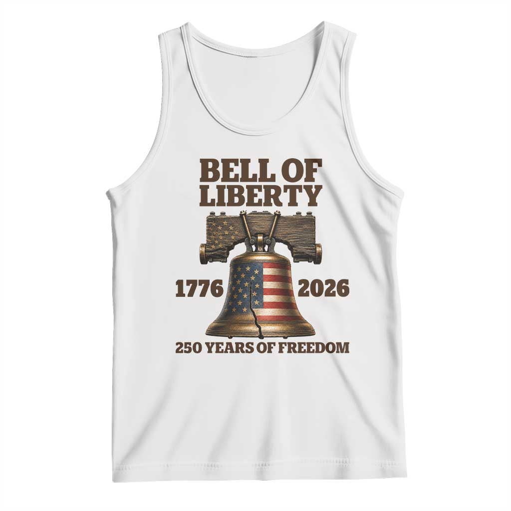 Liberty Bell 250th Anniversary Tank Top American Pride Gift