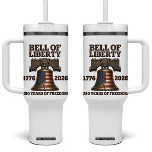 Liberty Bell 250th Anniversary Tumbler With Handle American Pride Gift