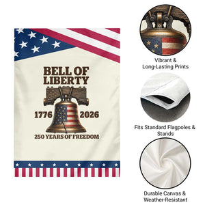 Liberty Bell 250th Anniversary Patriotic Garden Flag American Pride Gift TS12 Print Your Wear