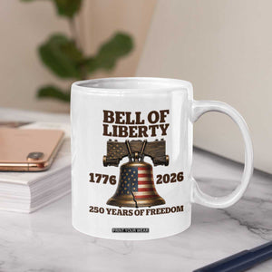 Liberty Bell 250th Anniversary Coffee Mug American Pride Gift