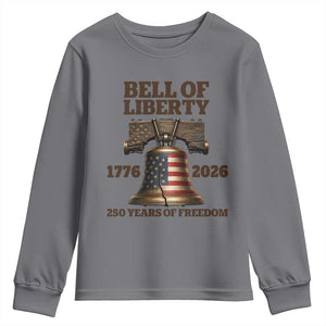 Liberty Bell 250th Anniversary Youth Sweatshirt American Pride Gift