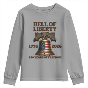Liberty Bell 250th Anniversary Youth Sweatshirt American Pride Gift