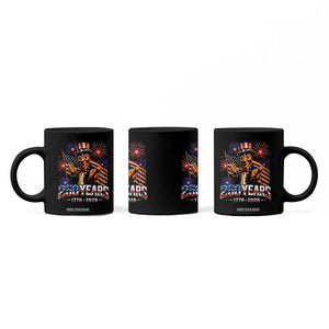 USA 250th Anniversary Tung Tung Sahur Coffee Mug Funny American Anniversary Celebration