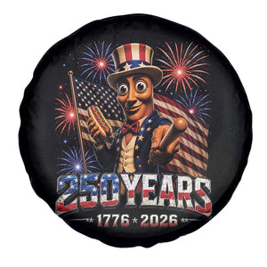 USA 250th Anniversary Tung Tung Sahur Spare Tire Cover Funny American Anniversary Celebration TS12 Print Your Wear