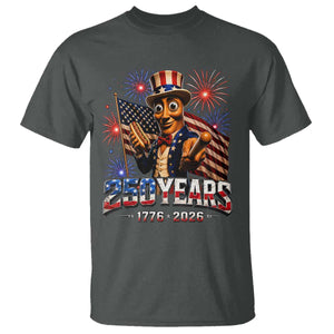 USA 250th Anniversary Tung Tung Sahur T Shirt Funny American Anniversary Celebration