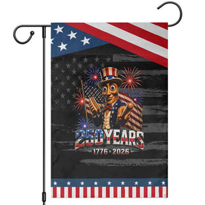 USA 250th Anniversary Tung Tung Sahur Patriotic Garden Flag Funny American Anniversary Celebration