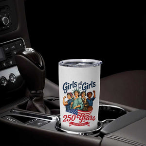 USA 250th Anniversary Feminist Tumbler Cup Girls Will Be Girls