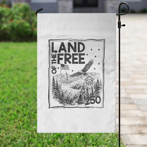 Vintage USA 250 Patriotic Pride Garden Flag Land Of The Free