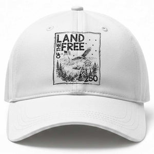 Vintage USA 250 Patriotic Pride Baseball Cap Land Of The Free