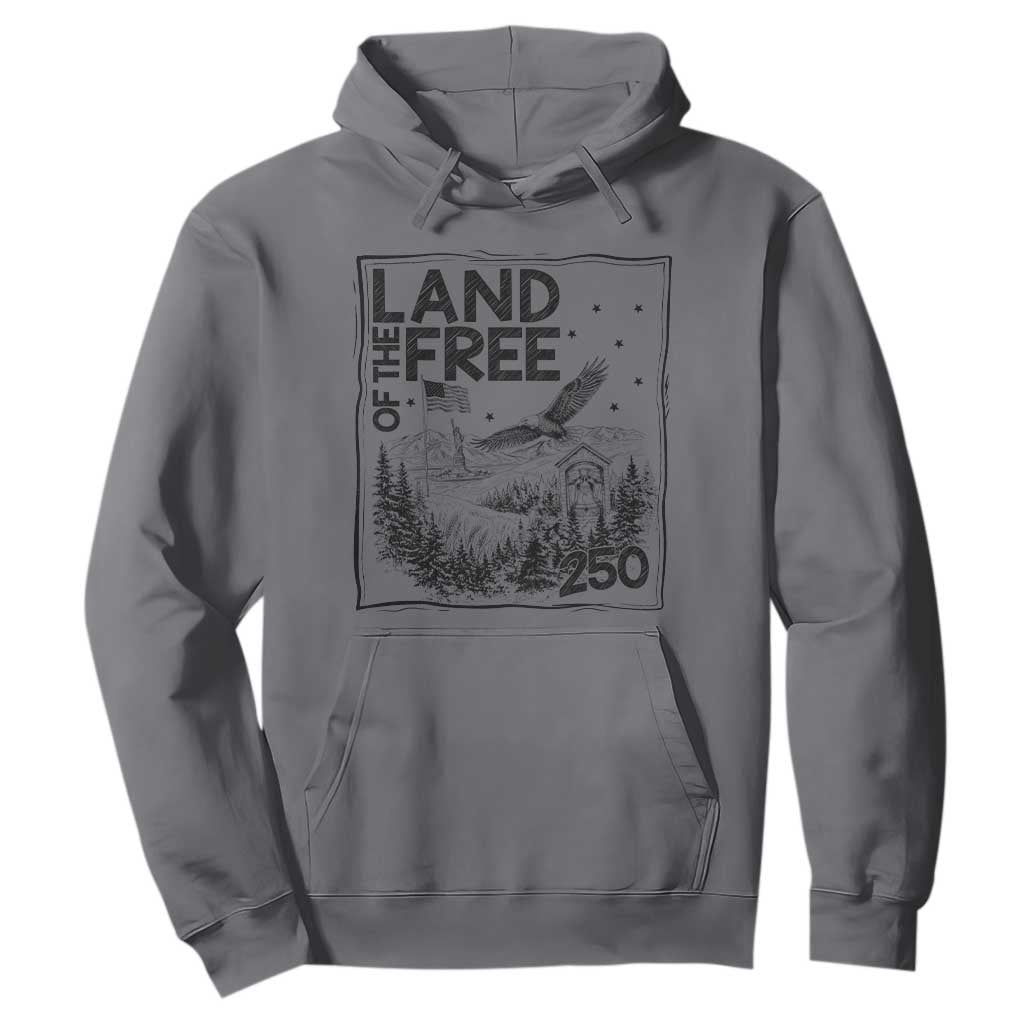 Vintage USA 250 Patriotic Pride Hoodie Land Of The Free