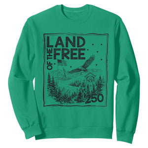 Vintage USA 250 Patriotic Pride Sweatshirt Land Of The Free