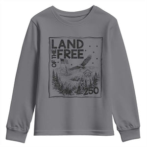 Vintage USA 250 Patriotic Pride Youth Sweatshirt Land Of The Free