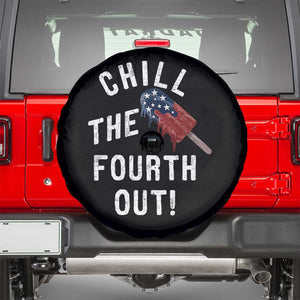 American Flag Popsicle Spare Tire Cover Chill The Fourth Out