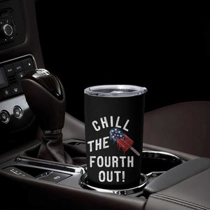 American Flag Popsicle Tumbler Cup Chill The Fourth Out