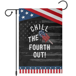 American Flag Popsicle Patriotic Garden Flag Chill The Fourth Out