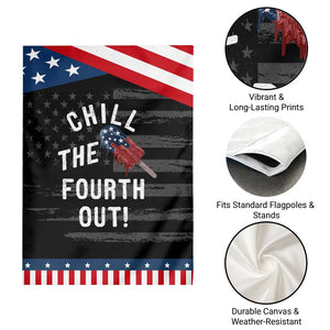 American Flag Popsicle Patriotic Garden Flag Chill The Fourth Out