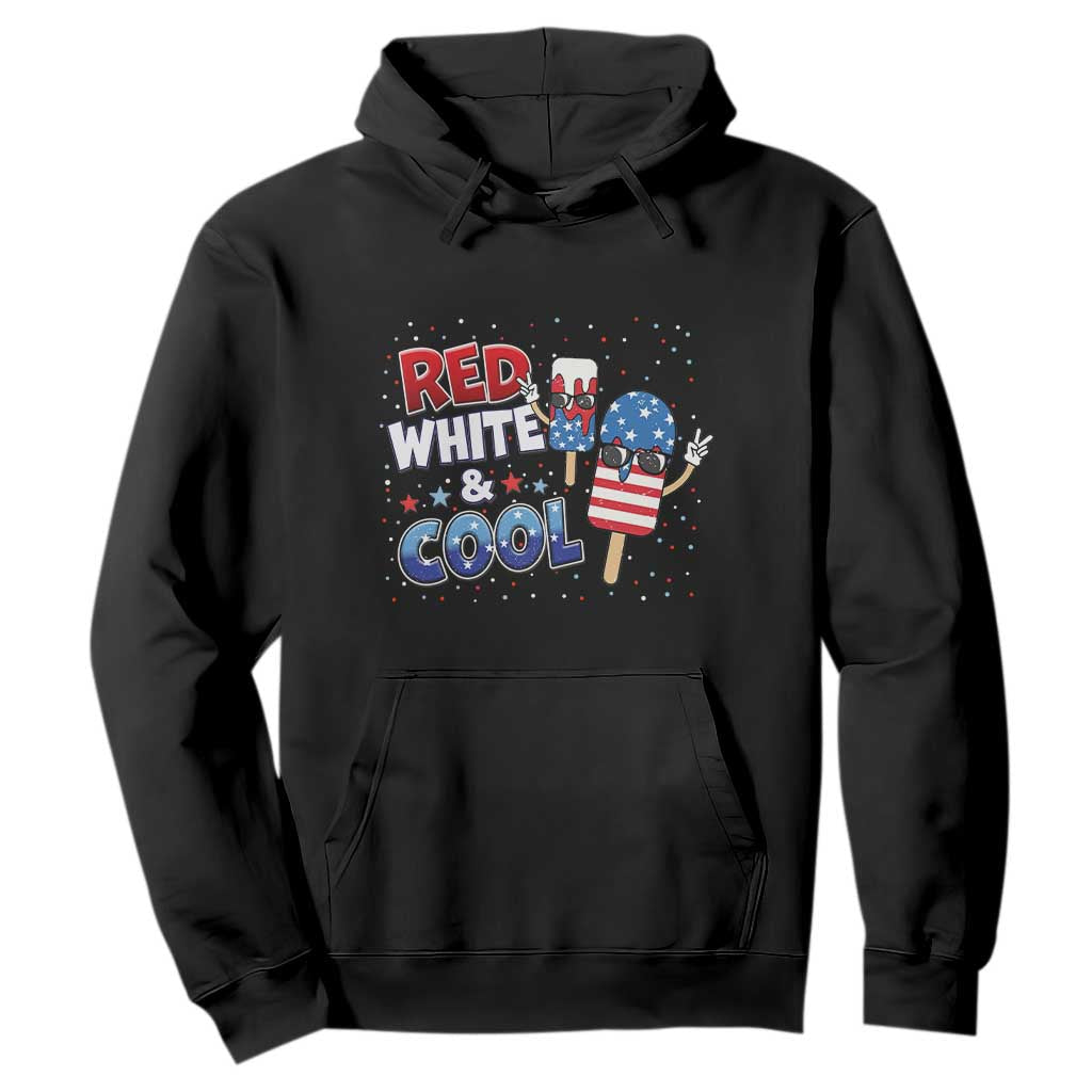 American Flag Popsicle Hoodie Red White And Cool