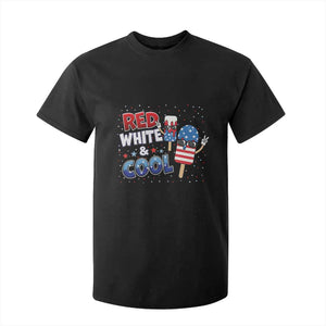 American Flag Popsicle T Shirt For Kid Red White And Cool