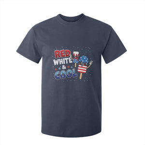 American Flag Popsicle T Shirt For Kid Red White And Cool