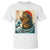 Catzilla T Shirt Cute Cat Eating Ramen Japanese Sun Wave Art TS12 White Print Your Wear