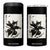 Samurai Cat 4 in 1 Can Cooler Tumbler Japanese Sumie Cat Warrior Art TS12 One Size: 16 oz Black Print Your Wear