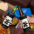 Samurai Cat 4 in 1 Can Cooler Tumbler Japanese Sumie Cat Warrior Art TS12 Print Your Wear