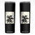 Samurai Cat Skinny Tumbler Japanese Sumie Cat Warrior Art TS12 Black Print Your Wear