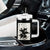 Samurai Cat Tumbler With Handle Japanese Sumie Cat Warrior Art TS12 Print Your Wear
