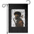 Afro American Samurai Garden Flag Japanese Vintage Graphic Sumie Katana TS12 Black Print Your Wear