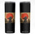 Japanese Samurai Skinny Tumbler Warrior With Katana Vintage Ukiyoe Style TS12 Black Print Your Wear