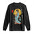 Horror Samurai Geisha Skull Long Sleeve Shirt Japanese Kimono And Katana TS12 Black Print Your Wear