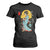 Horror Samurai Geisha Skull T Shirt For Women Japanese Kimono And Katana TS12 Black Print Your Wear