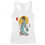 Gothic Samurai Geisha Skeleton Racerback Tank Top Japanese Kimono And Katana TS12 White Print Your Wear