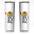 Gothic Samurai Geisha Skeleton Skinny Tumbler Japanese Kimono And Katana TS12 White Print Your Wear