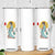 Gothic Samurai Geisha Skeleton Skinny Tumbler Japanese Kimono And Katana TS12 Print Your Wear