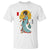 Gothic Samurai Geisha Skeleton T Shirt Japanese Kimono And Katana TS12 White Print Your Wear