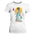 Gothic Samurai Geisha Skeleton T Shirt For Women Japanese Kimono And Katana TS12 White Print Your Wear