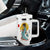 Gothic Samurai Geisha Skeleton Tumbler With Handle Japanese Kimono And Katana TS12 Print Your Wear