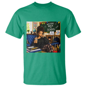 Funny Back To School Doll Face Meme T Shirt Coffee Teacher Gift TS12 Irish Green Print Your Wear